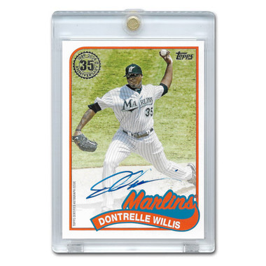 Dontrelle Willis Autographed Card 2024 Topps 1989 35th Anniversary # 89BA-DW1