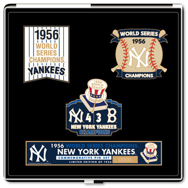 1956 New York Yankees World Series Champions Limited Edition Pin Set