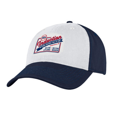 2024 Baseball Hall of Fame Induction Logo Navy and White Adjustable Cap