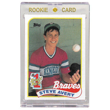 Steve Avery Atlanta Braves 1989 Topps # 784 Rookie Card