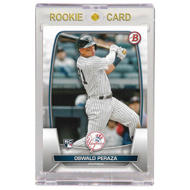 Oswald Peraza New York Yankees 2023 Bowman # 70 Rookie Card