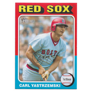 Carl Yastrzemski 2024 Topps Heritage Oversized 1975 Box Loader # OB-21