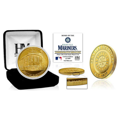 T-Mobile Park 24kt Gold Flash Plated Limited Edition Mint Coin