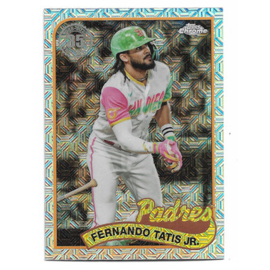 Fernando Tatis Jr. 2024 Topps Series 1 35th 1989 Silver Pack Chrome # 69