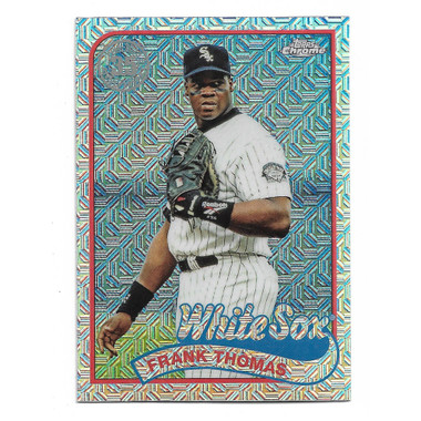 Frank Thomas 2024 Topps Series 1 35th 1989 Silver Pack Chrome # 41