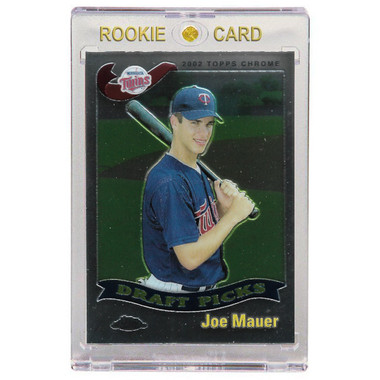 Joe Mauer Minnesota Twins 2002 Topps Chrome # 622 Rookie Card