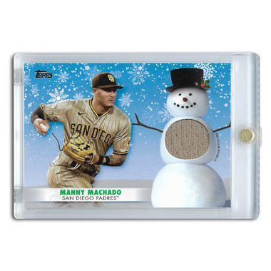 Manny Machado 2021 Topps Holiday Relic Card # WRC-MM