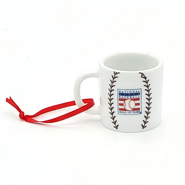 Baseball Hall of Fame Mini Mug Ornament