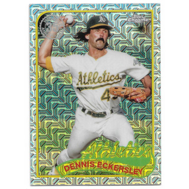 Dennis Eckersley 2024 Topps Series 2 35th 1989 Silver Pack Chrome # 3