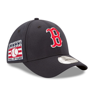 Men’s New Era Boston Red Sox Baseball Hall of Fame Logo 39THIRTY Navy Flex Fit Cap