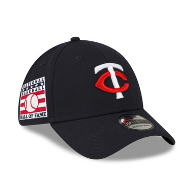 Men’s New Era Minnesota Twins Baseball Hall of Fame Logo 39THIRTY Navy Flex Fit Cap