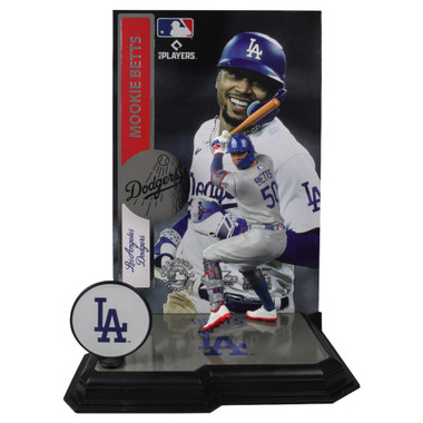 Mookie Betts Los Angeles Dodgers MLB 7" Figure McFarlane's SportsPicks Variant Grey Jersey