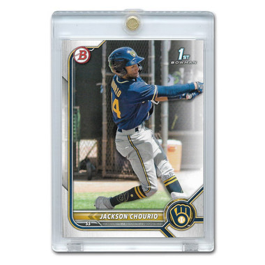 Jackson Chourio 2022 Bowman Prospects 1st Edition # BP-79 Pre-Rookie Card