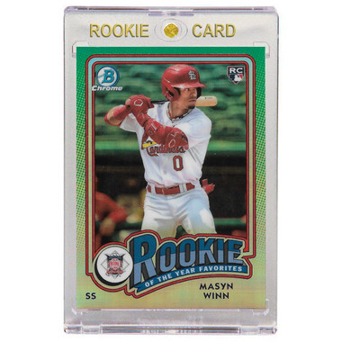 Masyn Winn St. Louis Cardinals 2024 Bowman Chrome Rookie of the Year Favorite # 3 Rookie Card