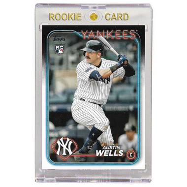 Austin Wells New York Yankees 2024 Topps # 624 Rookie Card