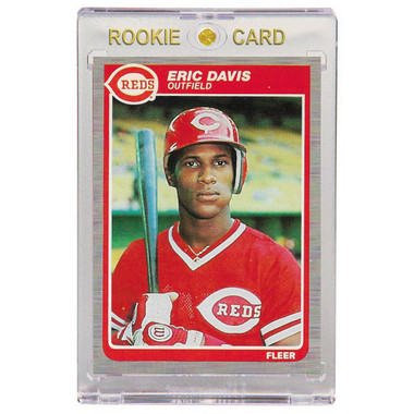 Eric Davis Cincinnati Reds 1985 Fleer # 533 Rookie Card