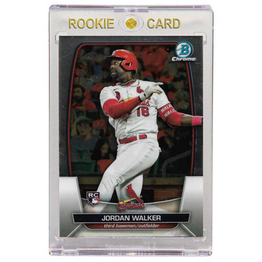 Jordan Walker St. Louis Cardinals 2023 Bowman Chrome # 18 Rookie Card