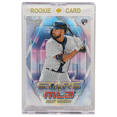 Riley Greene Detroit Tigers 2023 Topps Chrome Stars of SMLBC # 26 Rookie Card