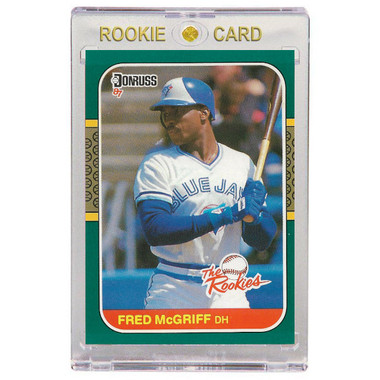 Fred McGriff Toronto Blue Jays 1987 Donruss The Rookies # 31 Rookie Card