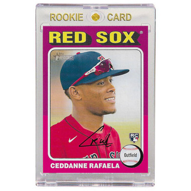 Ceddanne Rafaela Boston Red Sox 2024 Topps Heritage # 420 Rookie Card