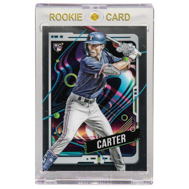 Evan Carter Texas Rangers 2024 Topps Cosmic Chrome # 32 Rookie Card