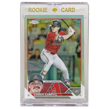 Corbin Carroll Arizona Diamondbacks 2023 Topps Chrome Refractor # 95 Rookie Card