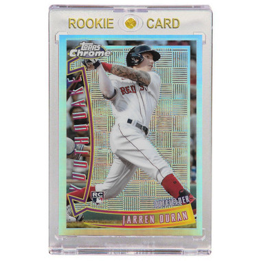 Jarren Duran Boston Red Sox 2022 Topps Chrome Youthquake Refractor # 10 Rookie Card