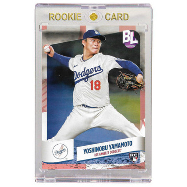 Yoshinobu Yamamoto Los Angeles Dodgers 2024 Topps Big League # 183 Rookie Card