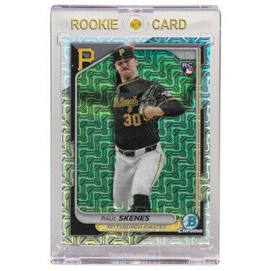 Paul Skenes Pittsburgh Pirates 2024 Bowman Chrome Mega # 31 Rookie Card