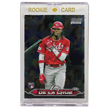 Elly De La Cruz Cincinnati Reds 2024 Stadium Club Chrome # 48 Rookie Card