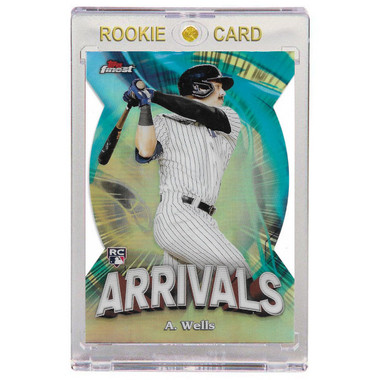 Austin Wells New York Yankees 2024 Topps Finest Arrivals # 18 Rookie Card
