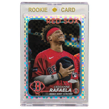 Ceddanne Rafael Boston Red Sox 2024 Topps Chrome Update X-Fractor # USC44 Rookie Card