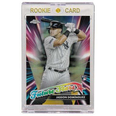 Jasson Dominguez New York Yankees 2024 Topps Chrome Update Future Stars # 12 Rookie Card