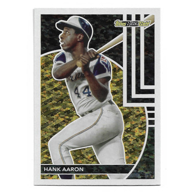 Hank Aaron 2024 Topps Update Black Gold # 22