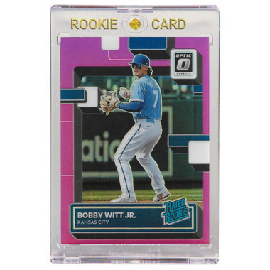 Bobby Witt Jr. Kansas City Royals 2022 Donruss Optic Pink Holo # 98 Rookie Card