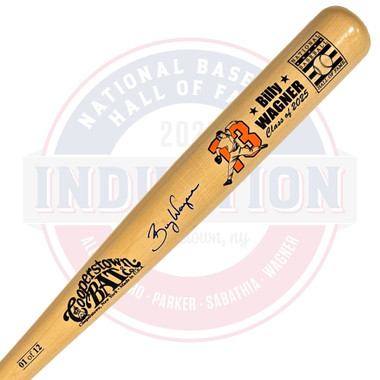 Billy Wagner Autographed Hall of Fame 2025 Induction Bat Limited Edition of 12 (HOF)