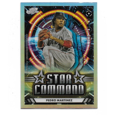 Pedro Martinez 2024 Topps Cosmic Chrome Star Command #
