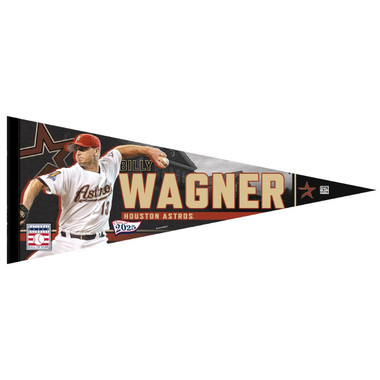 Billy Wagner Houston Astros Baseball Hall of Fame 2025 Induction 12 x 30 Image Pennant
