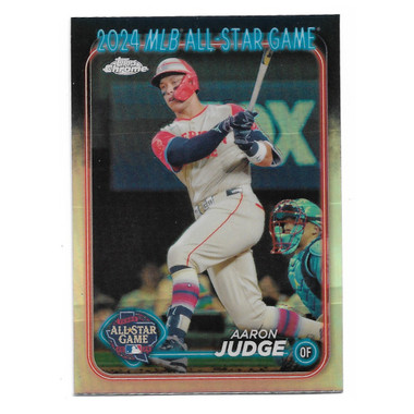 Aaron Judge 2024 Topps Chrome Update All-Star # 6