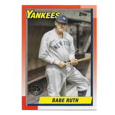 Babe Ruth 2025 Topps 35th Anniversary # T90-47