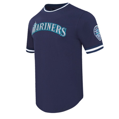 Men’s Pro Standard Seattle Mariners Classic Chenille Navy T-Shirt