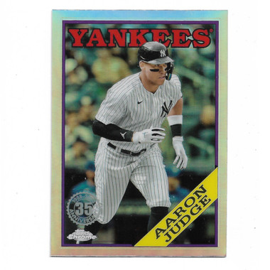 Aaron Judge 2023 Topps Chrome 35th Anniversary Refractor # 88CU-1