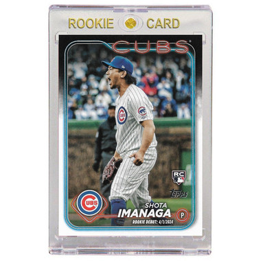 Shota Imanaga Chicago Cubs 2024 Topps Update # US281 Rookie Card