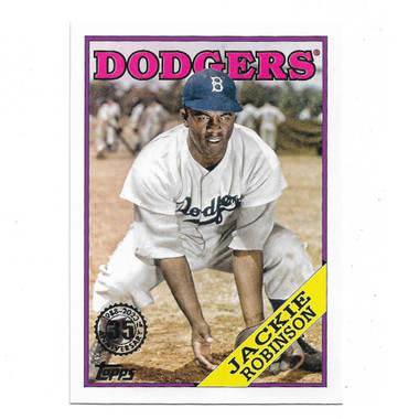 Jackie Robinson 2023 Topps 35th Anniversary # T88-44