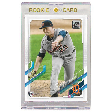Tarik Skubal Detroit Tigers 2021 Topps # 92 Rookie Card