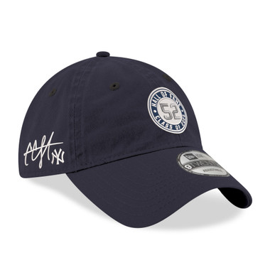 New Era CC Sabathia Class of 2025 Inductee Jersey Number and Signature 9TWENTY New York Yankees Dark Navy Adjustable Cap