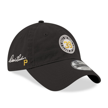 New Era Dave Parker Class of 2025 Inductee Jersey Number and Signature 9TWENTY Pittsburgh Pirates Black Adjustable Cap