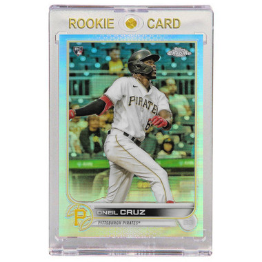 Oneil Cruz Pittsburgh Pirates 2022 Topps Chrome Refractor # 128 Rookie Card