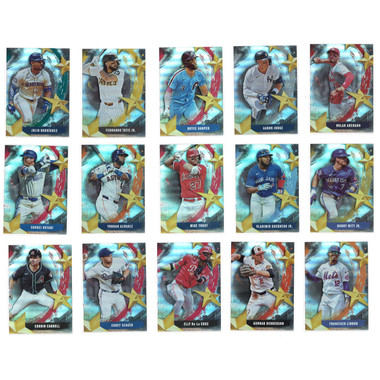 2025 Topps Stars of MLB Series One 30 Card Baseball Insert Set