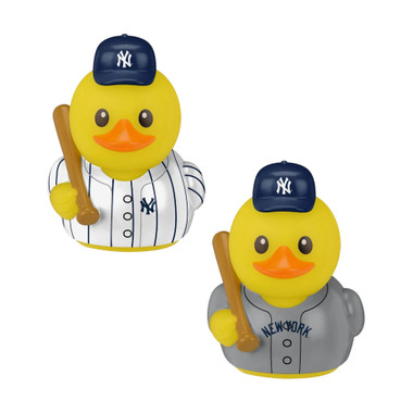 New York Yankees 2 Pack Home and Away Jersey 5 Inch Vinyl Duck Set